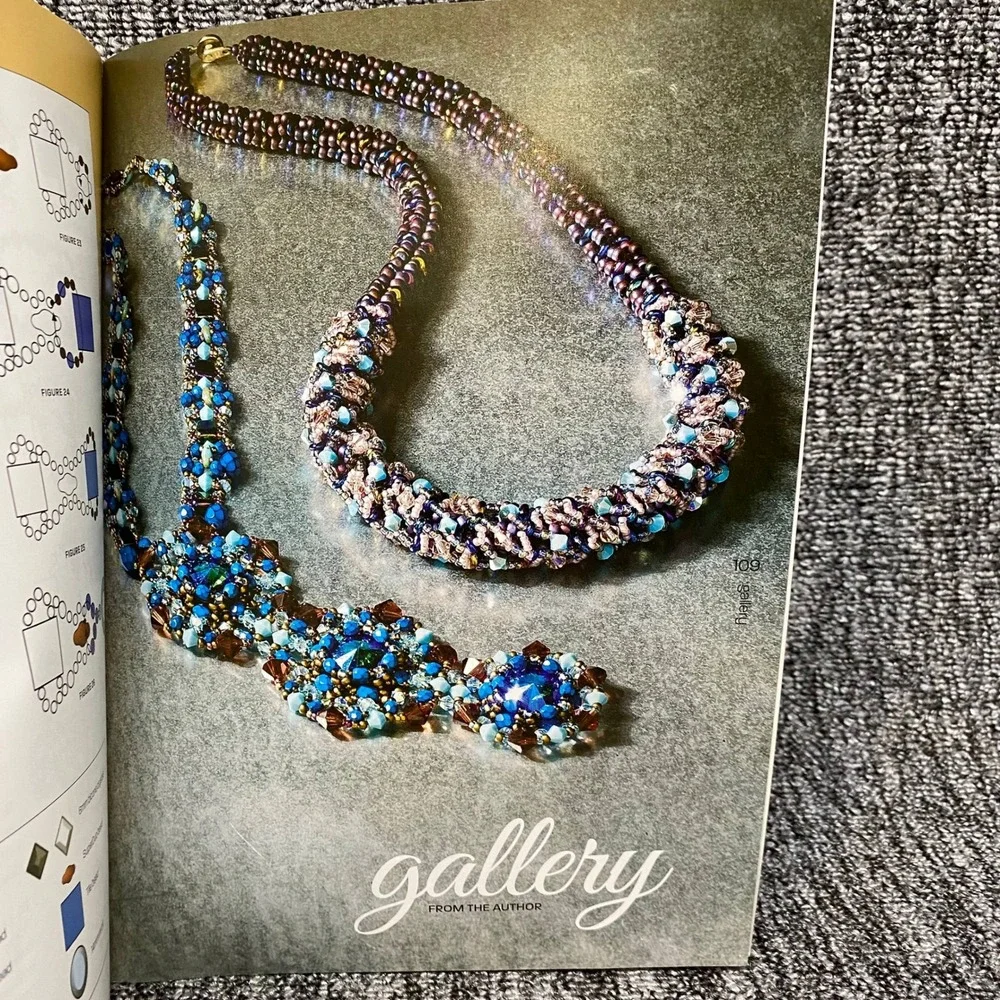Kalmbach Books Lush Layered Beadweaving Marcia Balonis Paperback Craft Book